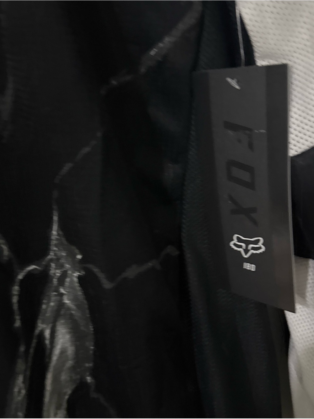 Fox Black White Red Motocross Jersey - Picture 4 of 7